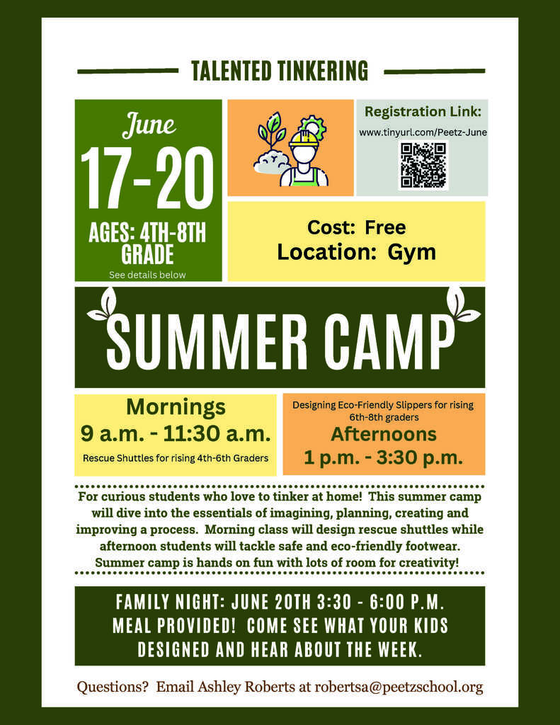 Tinkering Summer Camp