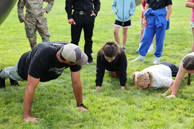 Push-up contest
