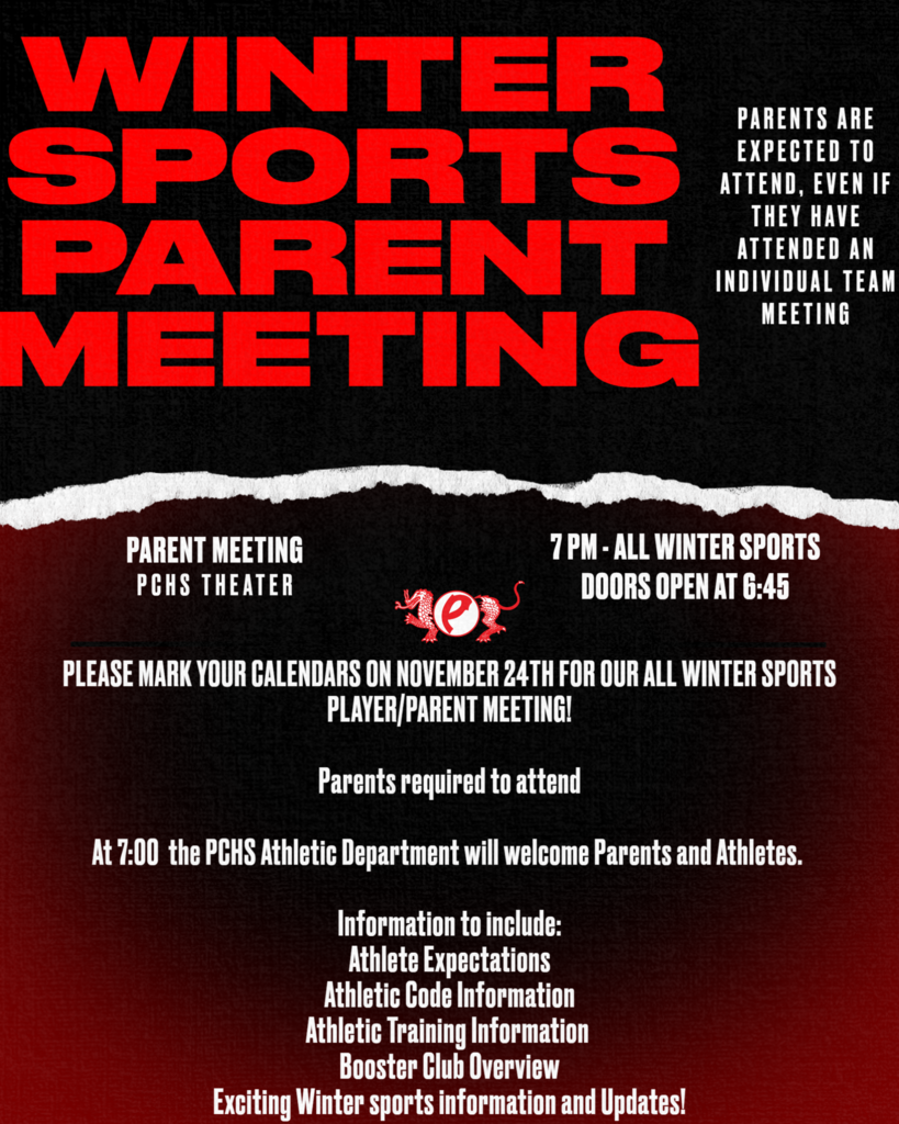 winter sports parent meeting