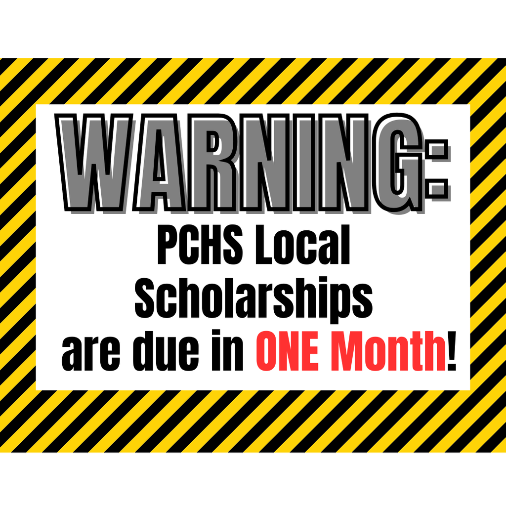 Scholarships Due One Month (3