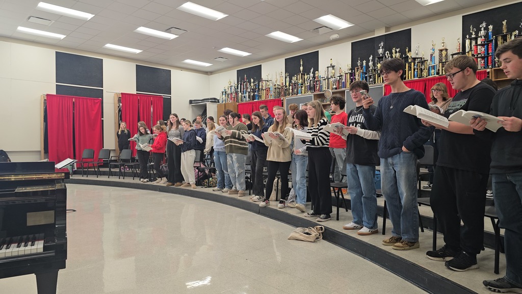 Mamma Mia rehearsals have officially started!