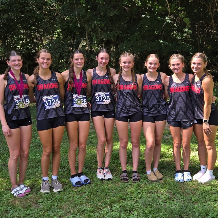 girls cross country team