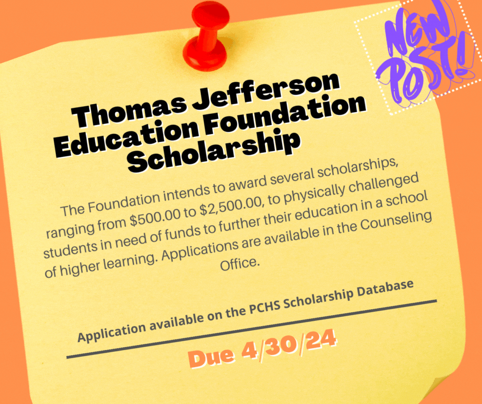 Thomas Jefferson Scholarship