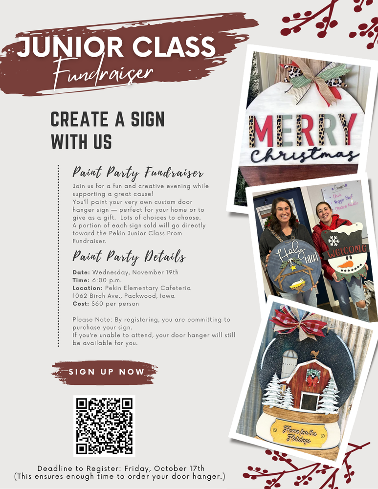 Junior Class Fundraiser