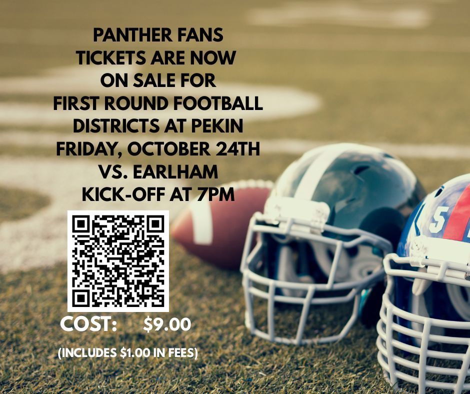 District Football Tickets on sale now!