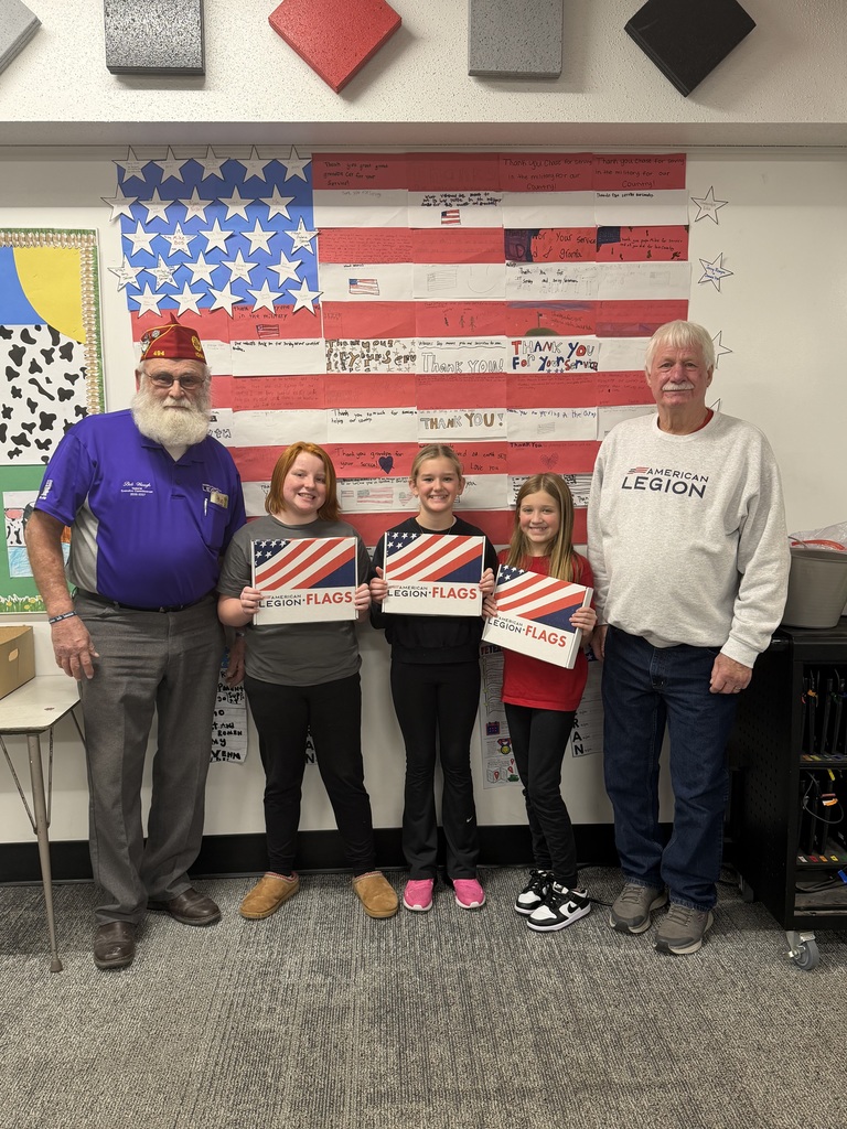 American Legion awarding the top 3 essays