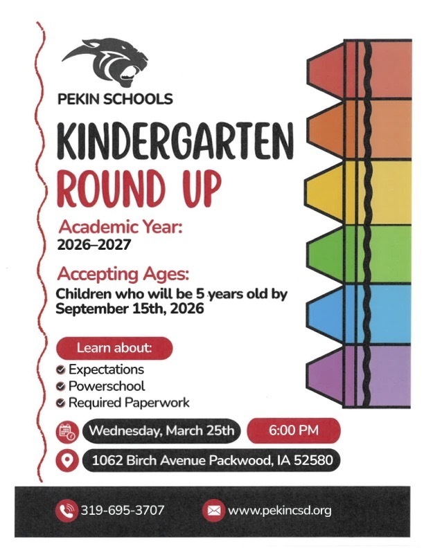 Kindergarten Round Up