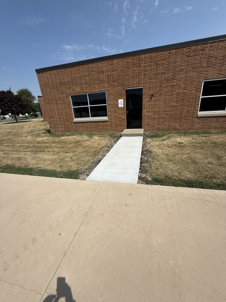 Sidewalk to media center