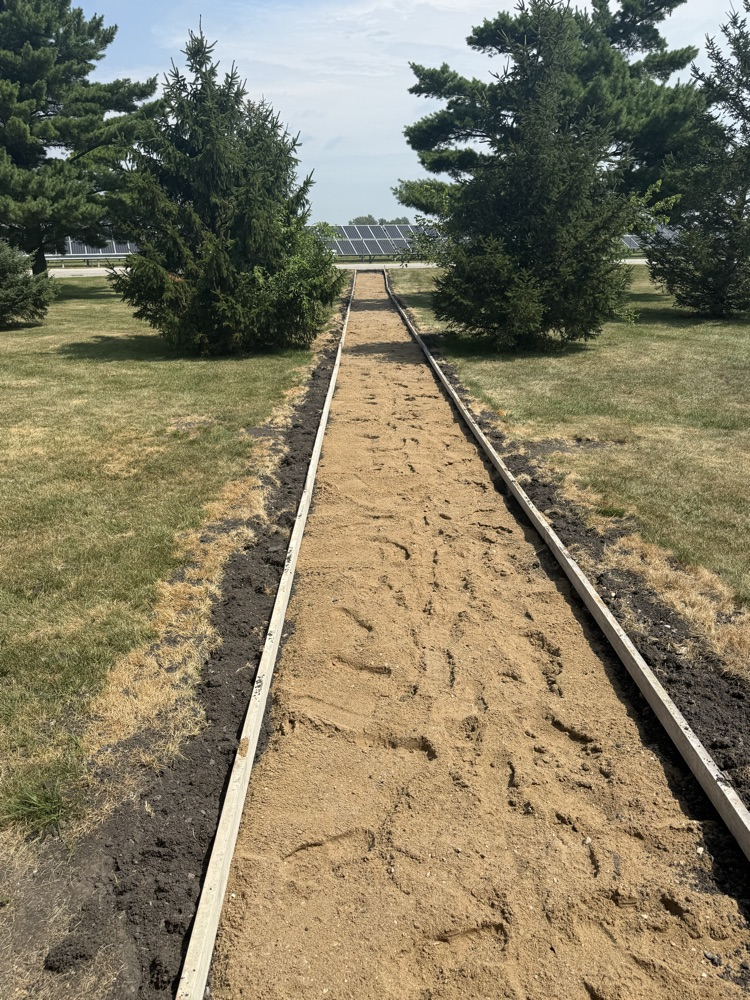 Sidewalk for 2-4 grade wing