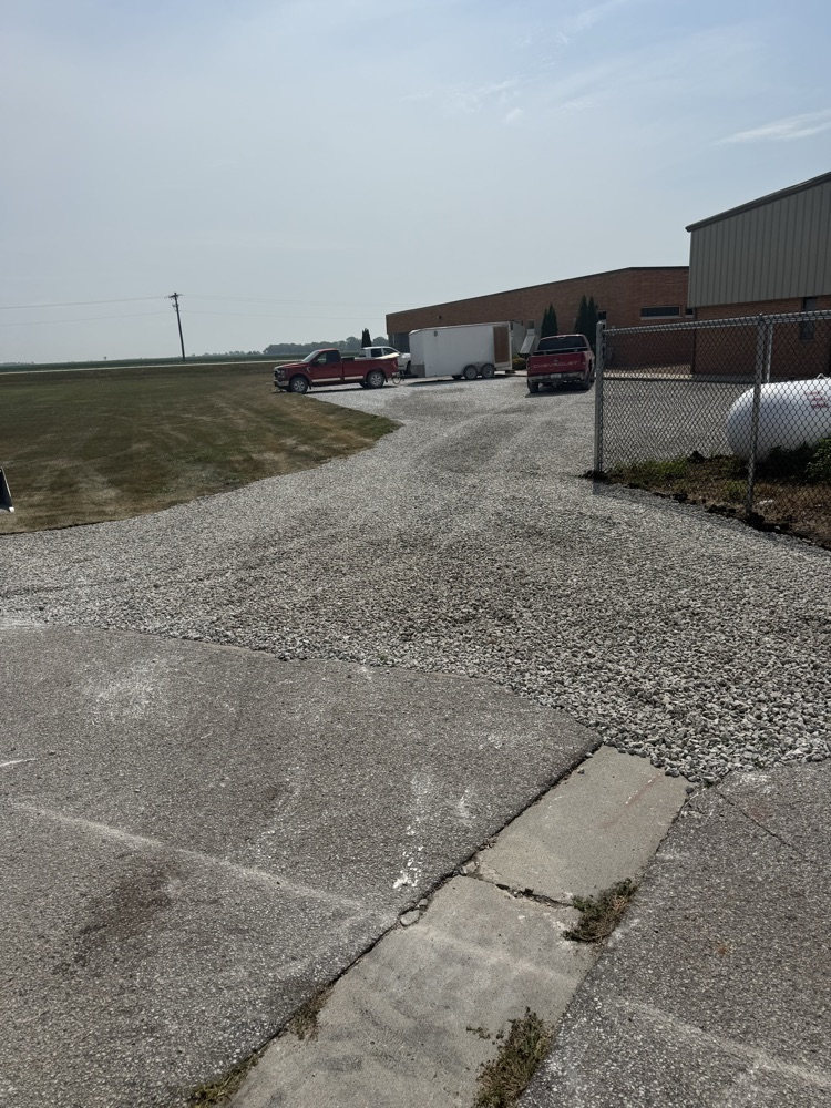 gravel parking