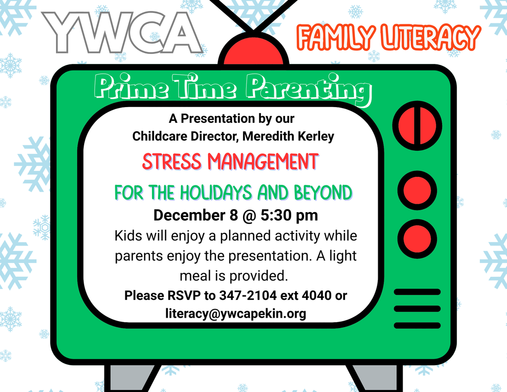 YWCA Parenting Class Flyer