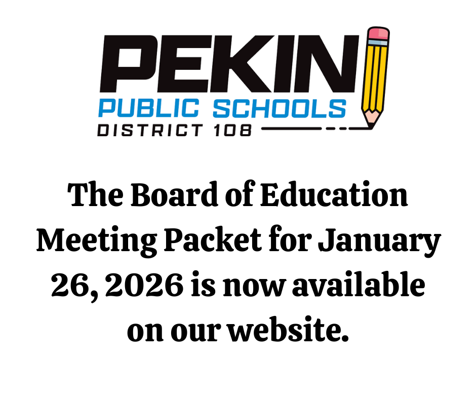 Board of Education Packet Posting Announcement 012626