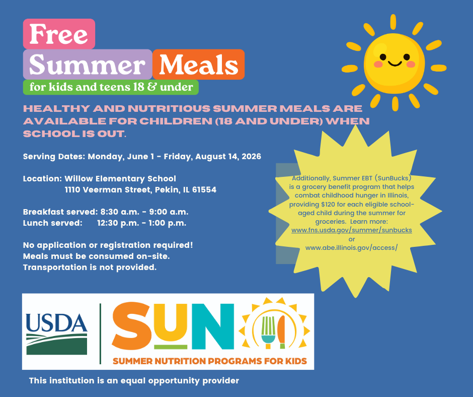 Free meals available this summer