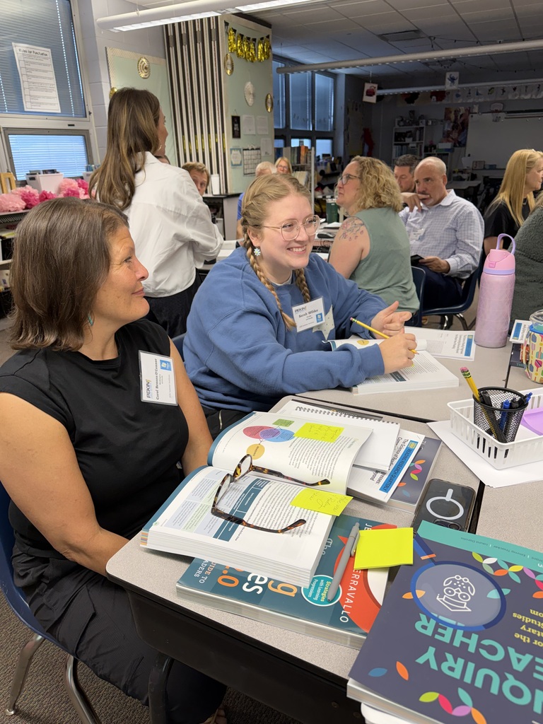 Teachers collaborating