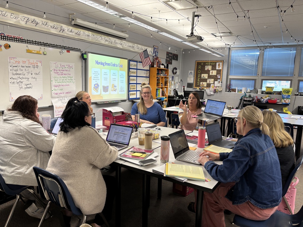 Teachers collaborating
