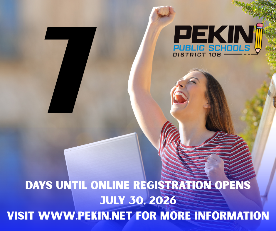 A reminder that online registration opens soon