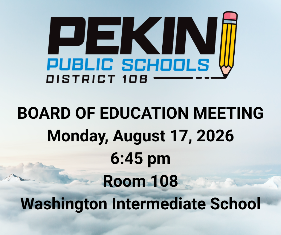 Board of Education Meeting Announcement