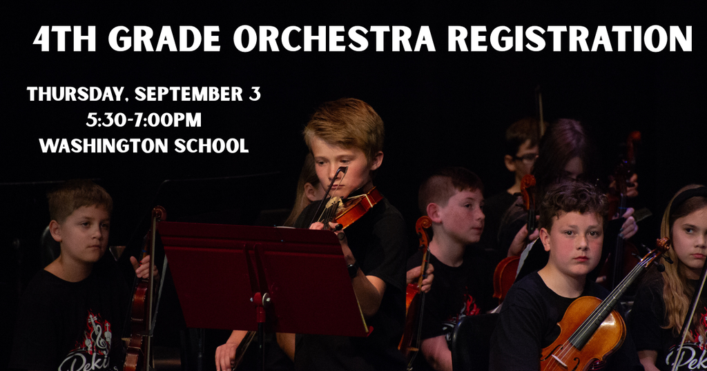 Orchestra Registration Announcement