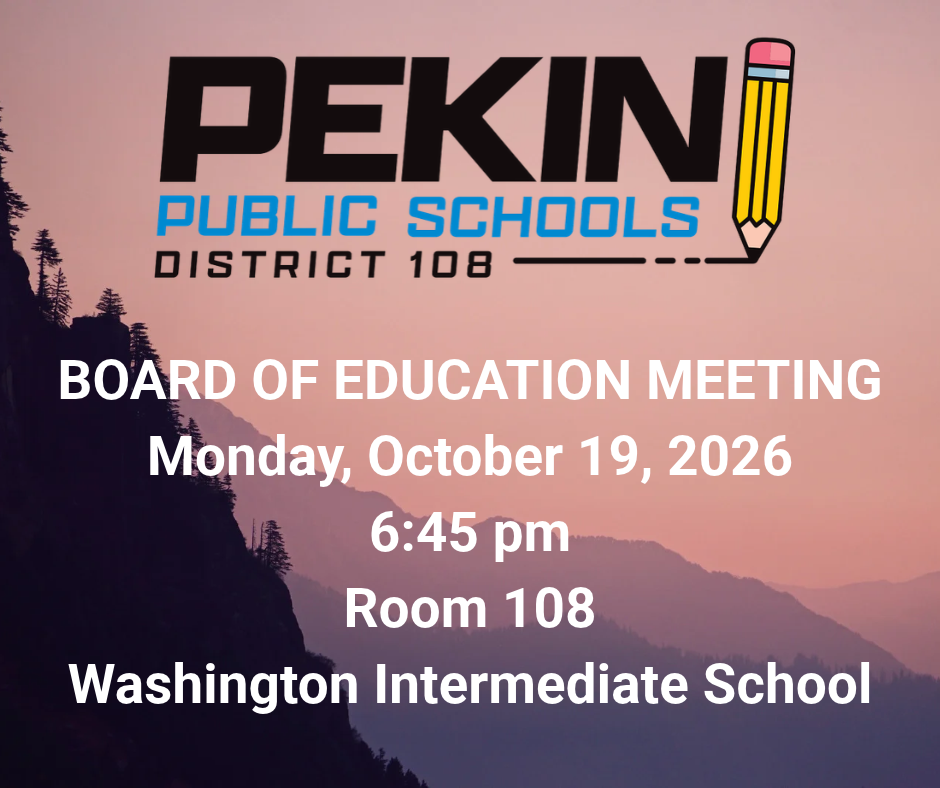 Board of Education Meeting Announcement