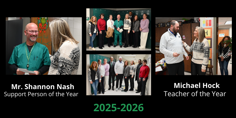 Support Person and Teacher of the Year