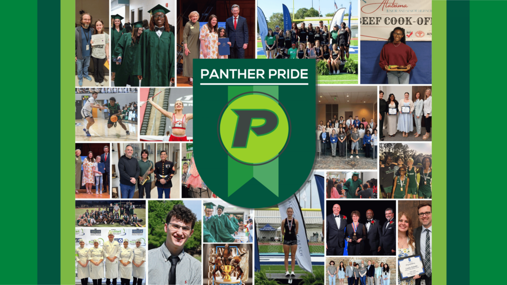 Panther Pride collage of photos