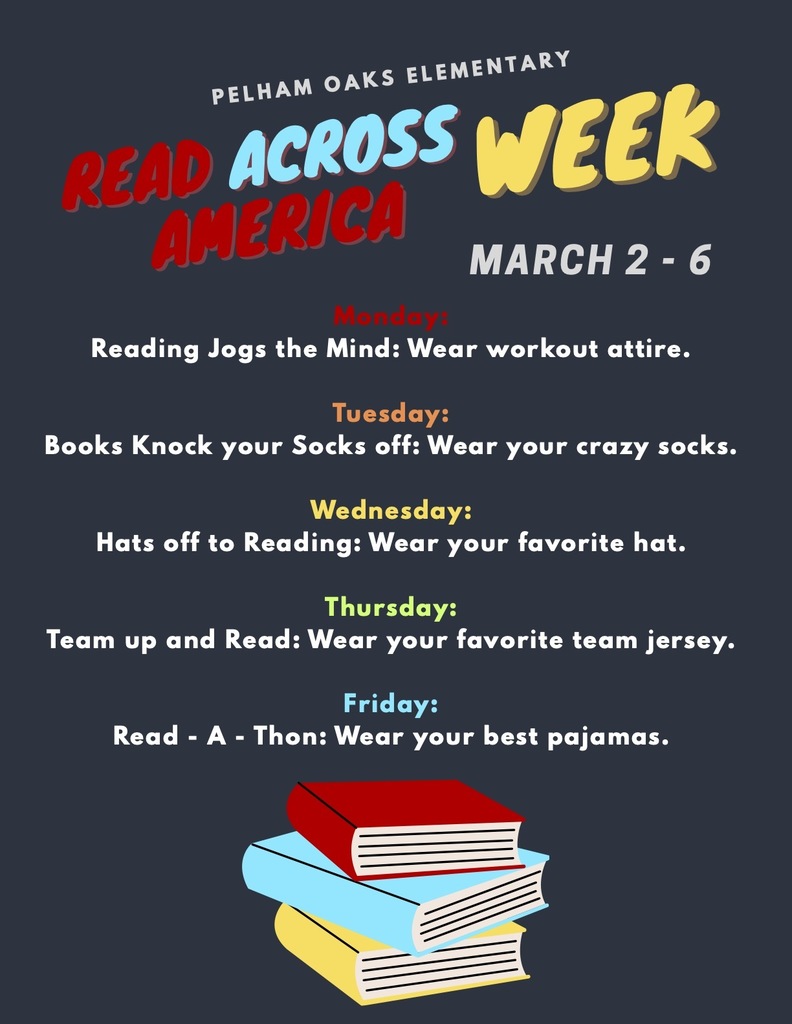 Dress up days for March 2-6.  Monday - workout attire, Tuesday - crazy socks, Wednesday - hat, Thursday - jersey, Friday - pajamas