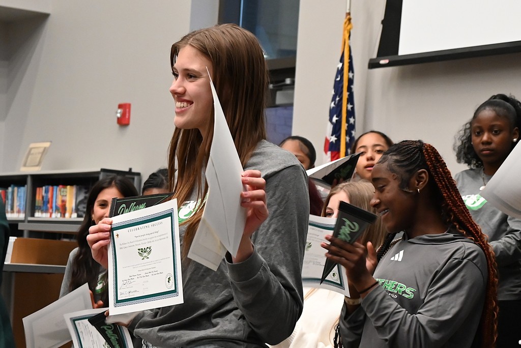 Award winning track athlete