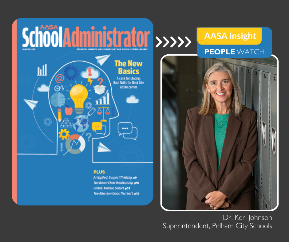 Dr. Keri Johnson featured in School Administrator magazine