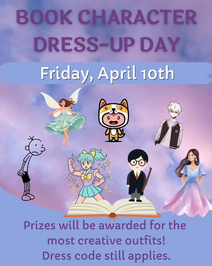 Book Character Dress Up Day