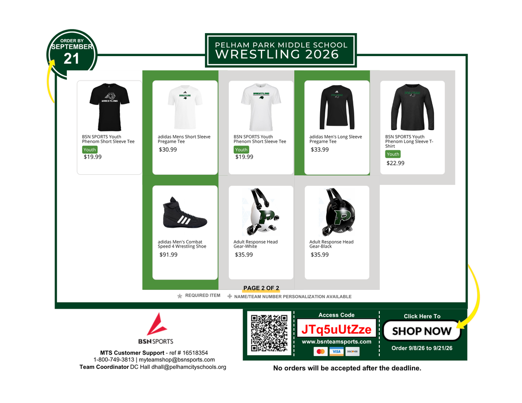 Wresting Spirit Pack