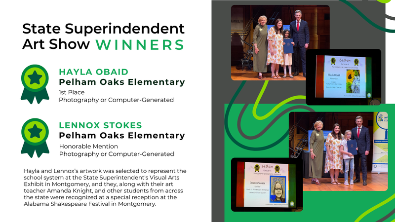 Superintendent's Art Show Winners