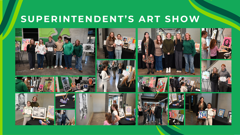 Superintendent's Art Show Collage of Photos