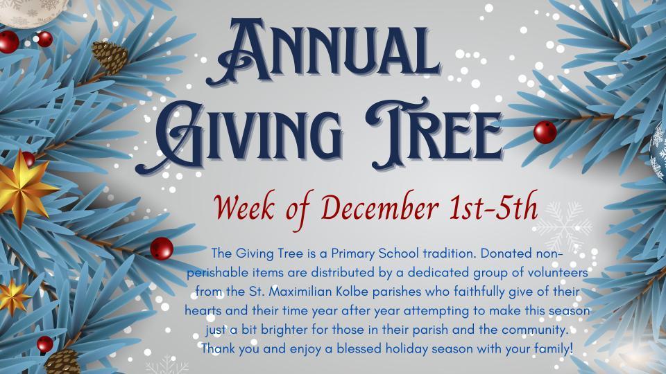 Primary School Giving Tree