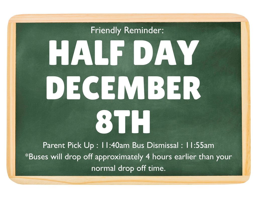 Half Day Reminder