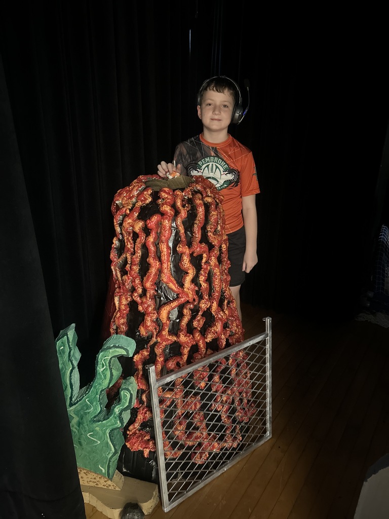 Student with Props