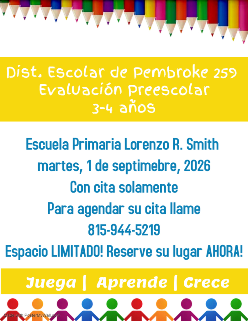 Preschool Screening Spanish