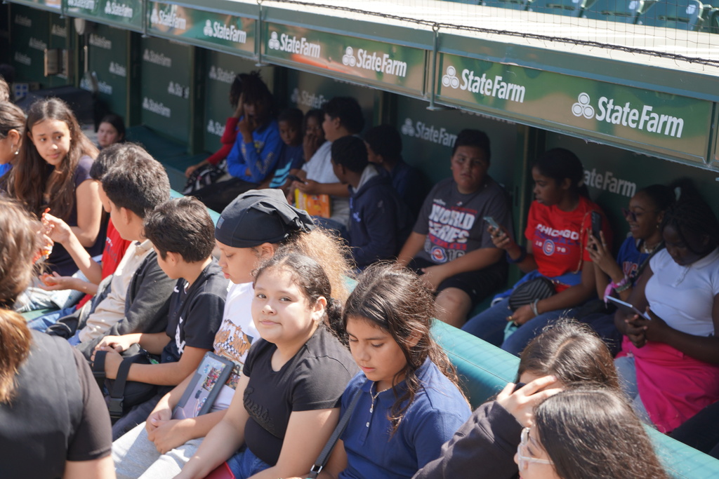 🏟️ A day at the ballpark! Our students had a blast exploring historic Wrigley Field! ⚾!!