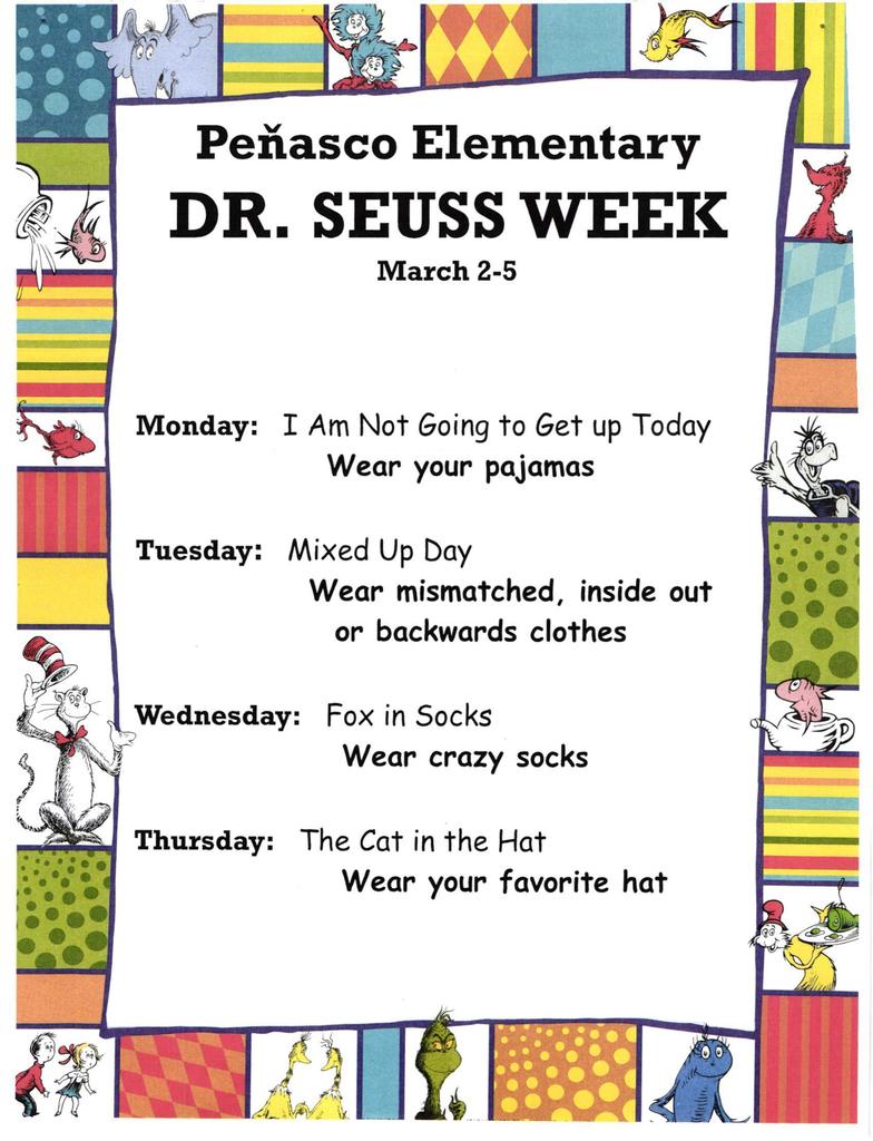 Dr. Seuss Week