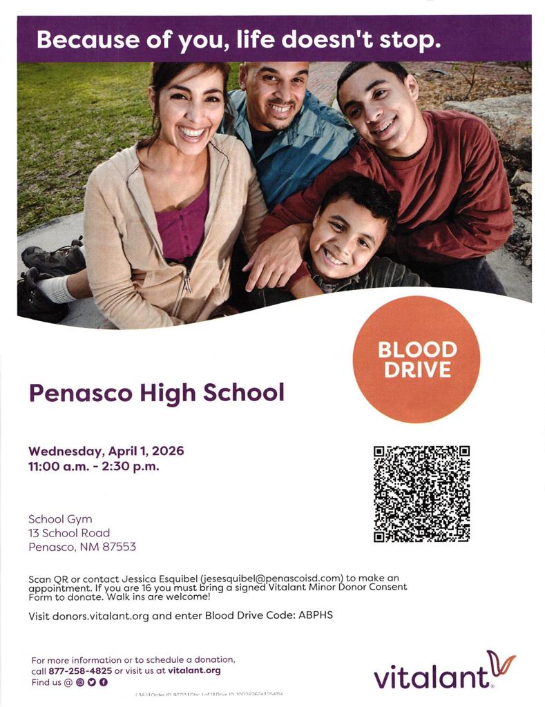 Annual Blood Drive 2026