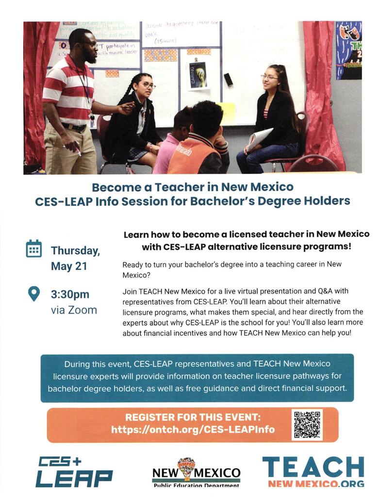 Be a Techer Information sessions