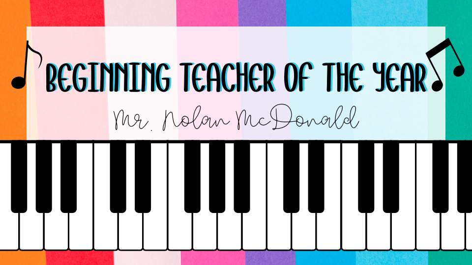 beginning teacher of the year