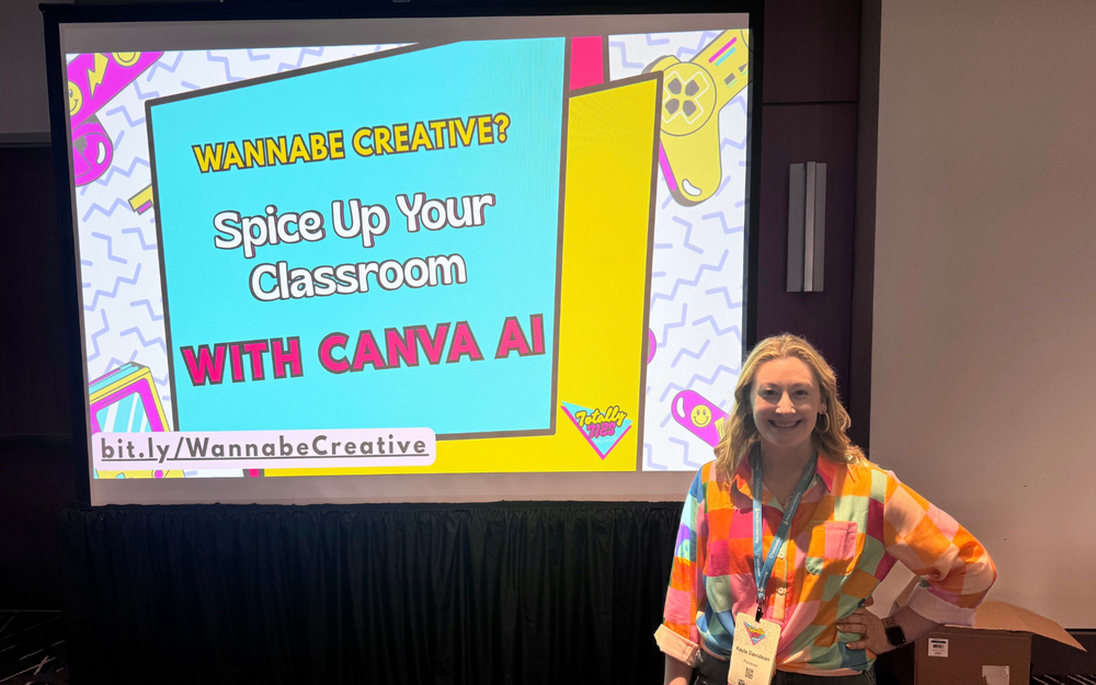 Kayla Davidson Presenting at NCTies Image 1