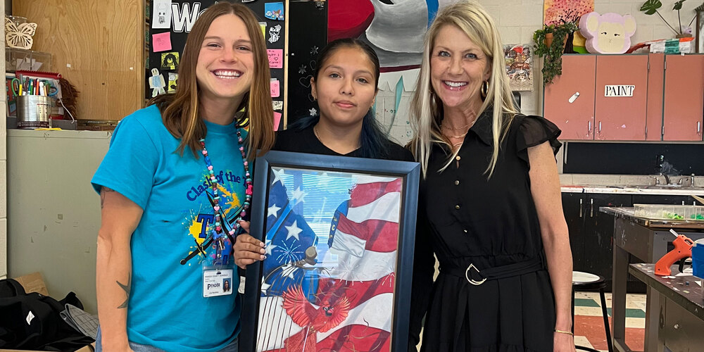 congressional artwork winner from heide trask high school