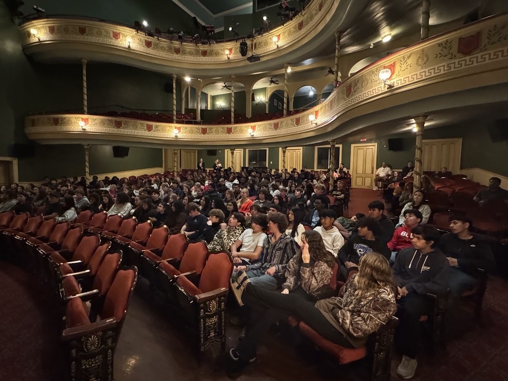 English II Students Attending the Wilmington Jewish Film Festival at Thalian Hall