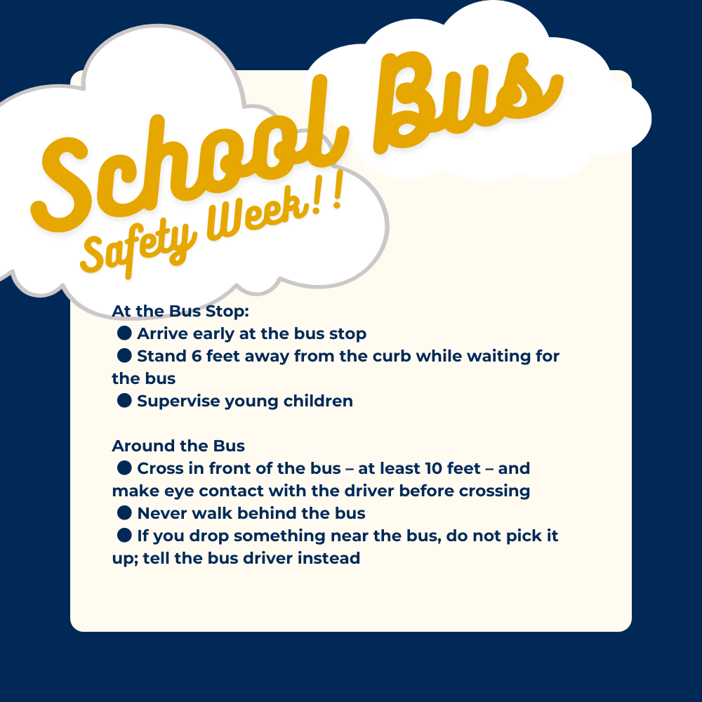 school bus safety week