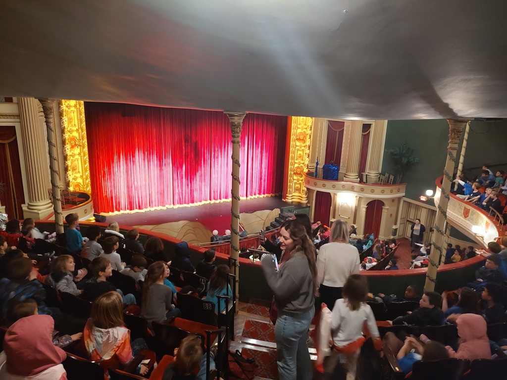 1st graders at Thalian Hall