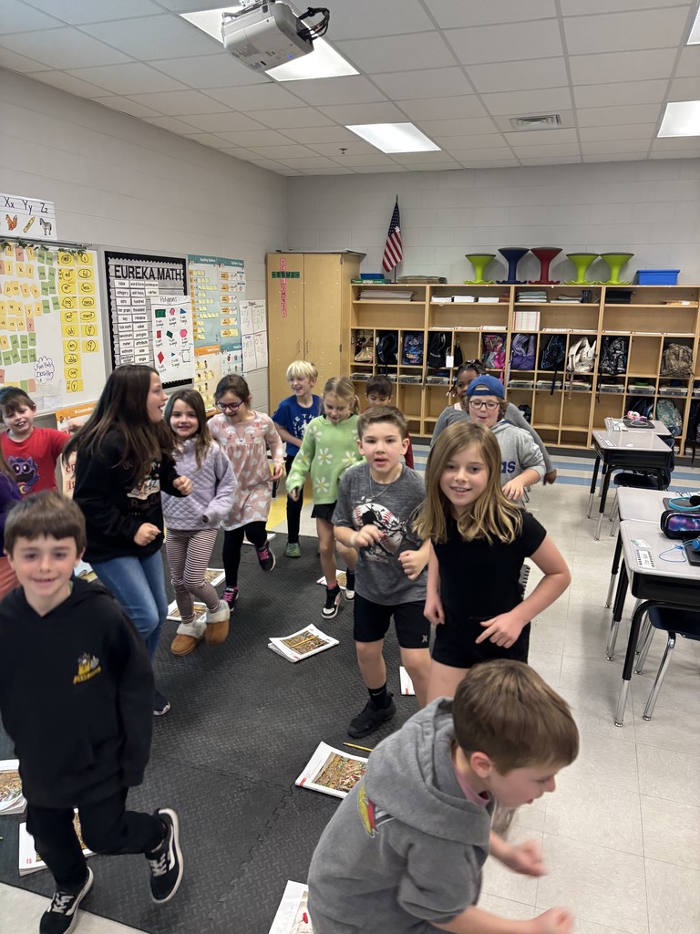 2nd graders measuring units of time by estimating how long it takes to do different activities.
