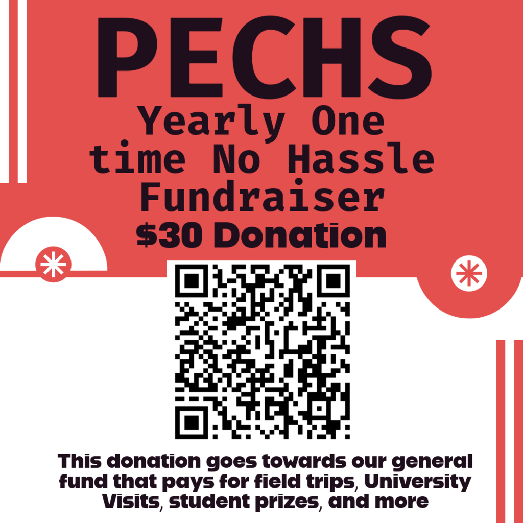 PECHS Yearly One Time No Hassle Fundraiser