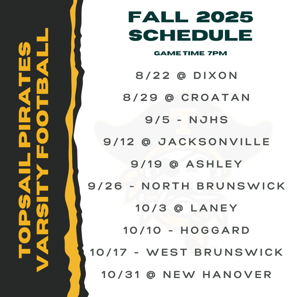Varsity Football Schedule