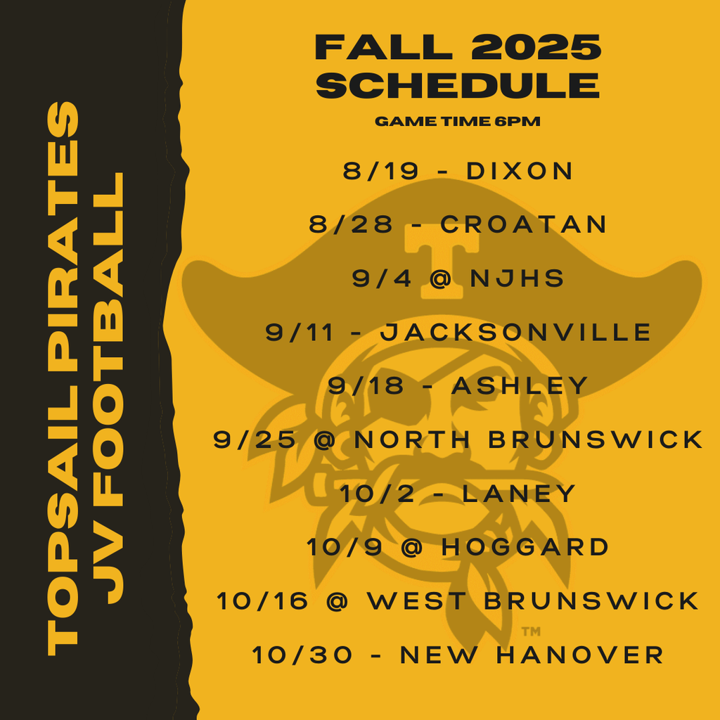 JV Football Schedule